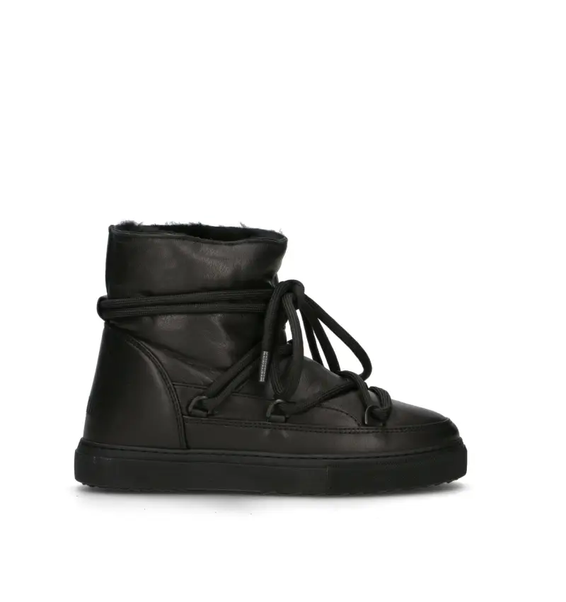 Doposci donna nero in pelle Vario