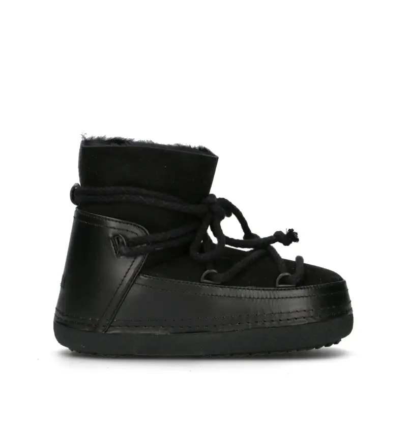 Doposci donna nero in suede Vario