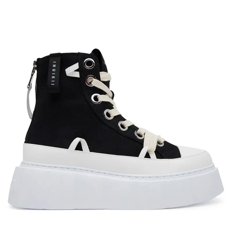 Scarpe da ginnastica Inuikii Matilda Canvas High 30103-025 Nero