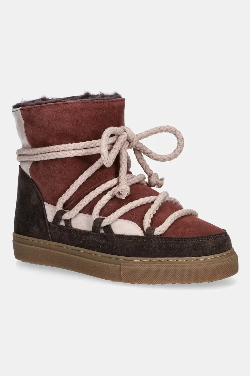 stivali da neve bambini PATCHWORK Marrone