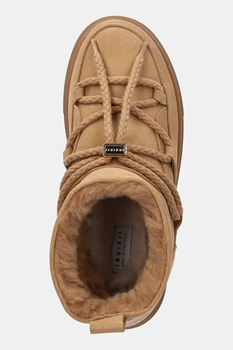 stivali da neve in camoscio Classic Low colore beige 1001.001.0092.251 miniatura 4