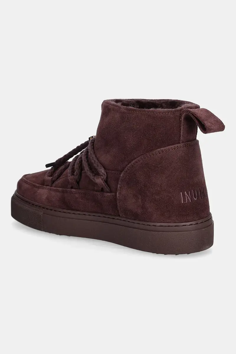 stivali da neve in camoscio Classic Low colore granata 1001.001.0092.518 miniatura 3