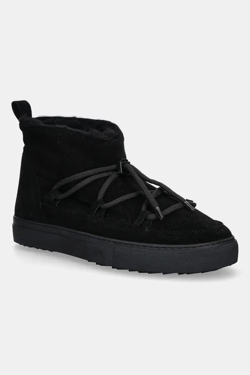 stivali da neve in camoscio Classic Low colore nero 2001.001.0021.000