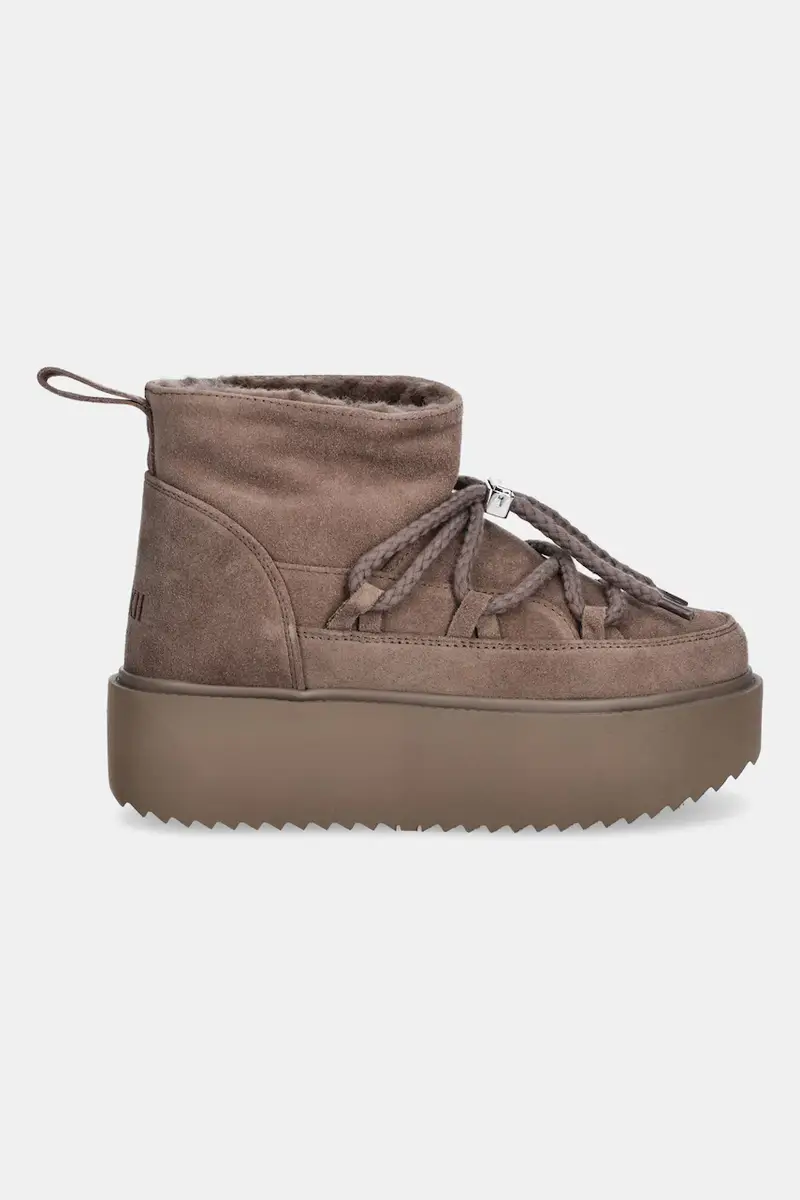 stivali da neve in camoscio Classic Low Platform colore marrone 1001.006.0012.163 miniatura 2