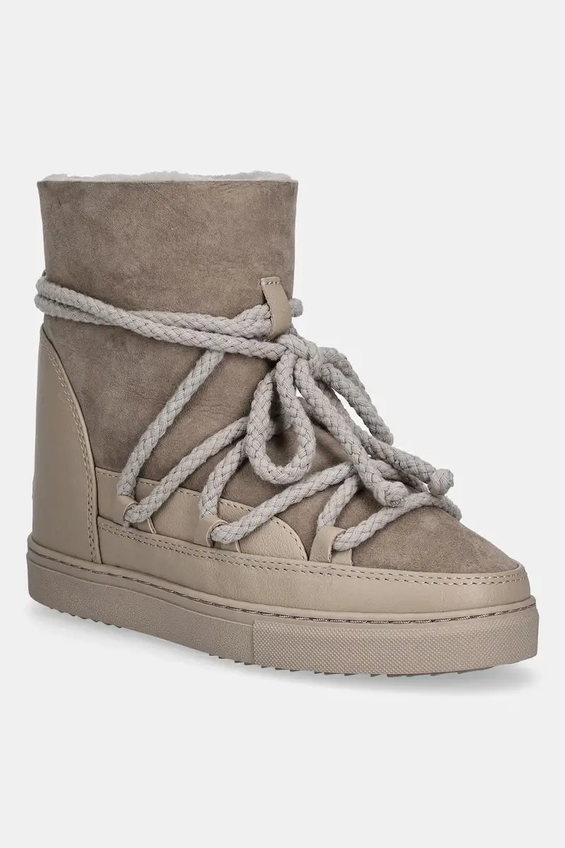 stivali da neve in camoscio Classic Wedge colore grigio 1001.004.0042.030