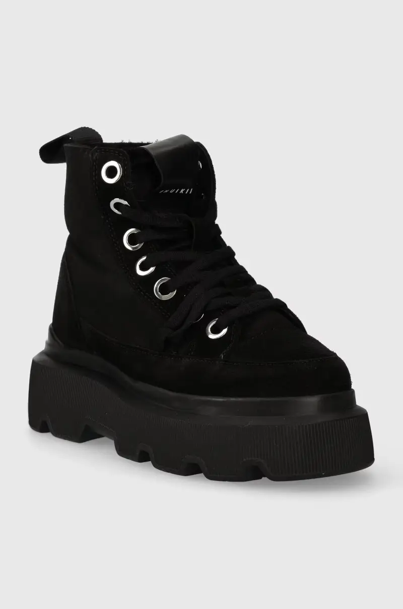 stivali da neve in camoscio Matilda Shearling 35203-028 Nero miniatura 2