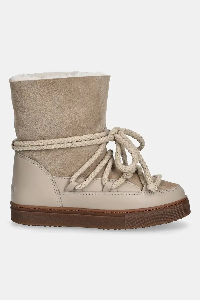 stivali da neve in pelle bambini CLASSIC HIGH Beige miniatura 2