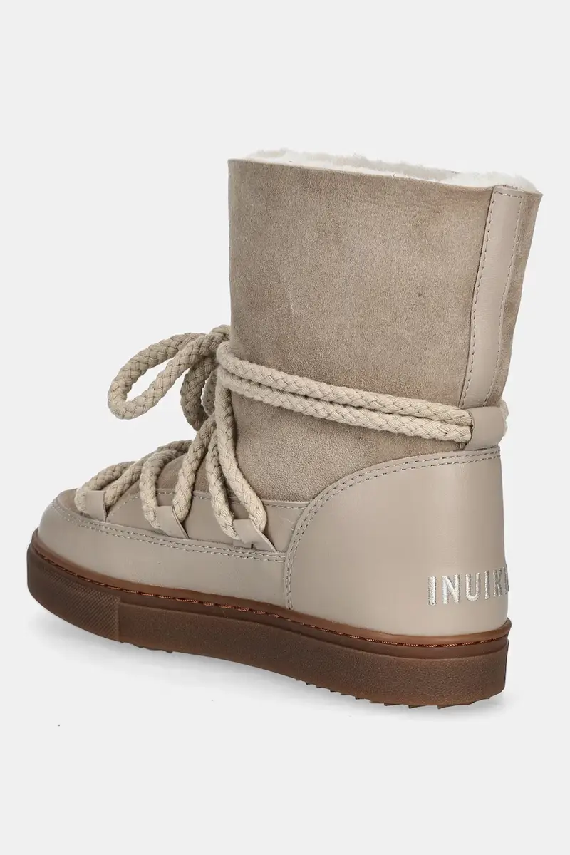 stivali da neve in pelle bambini CLASSIC HIGH Beige miniatura 3