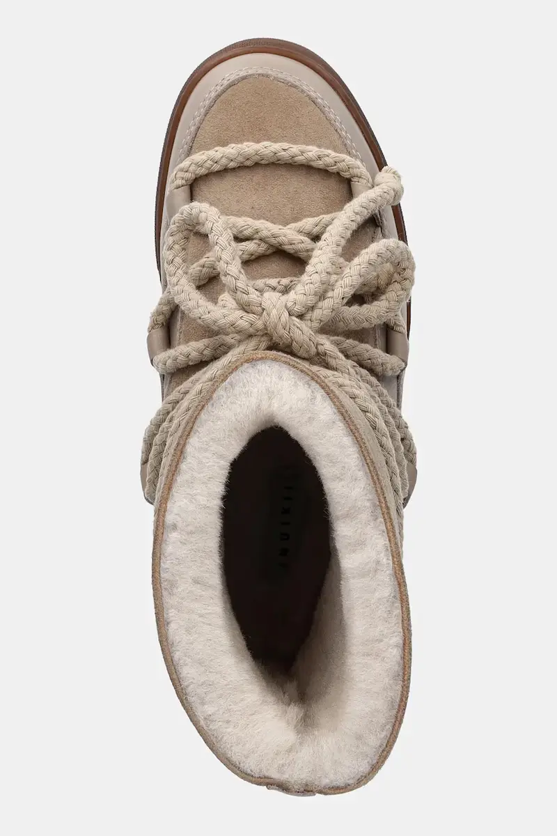 stivali da neve in pelle bambini CLASSIC HIGH Beige miniatura 4