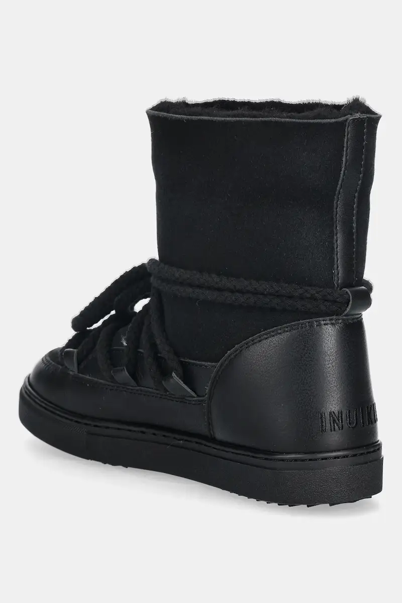 stivali da neve in pelle bambini CLASSIC HIGH Nero miniatura 3