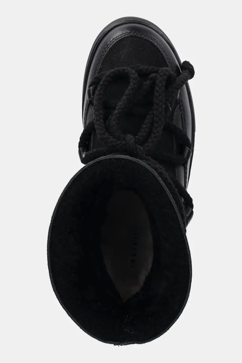 stivali da neve in pelle bambini CLASSIC HIGH Nero miniatura 4