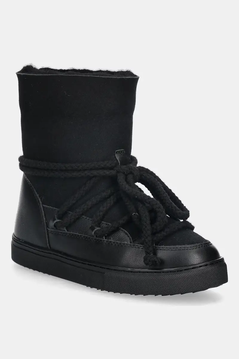 stivali da neve in pelle bambini CLASSIC HIGH Nero