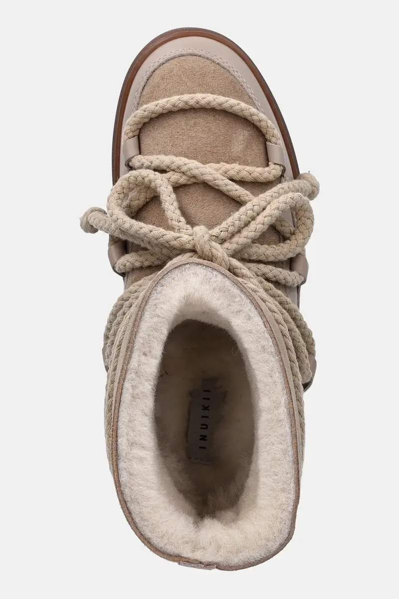 stivali da neve in pelle CLASSIC Beige miniatura 4