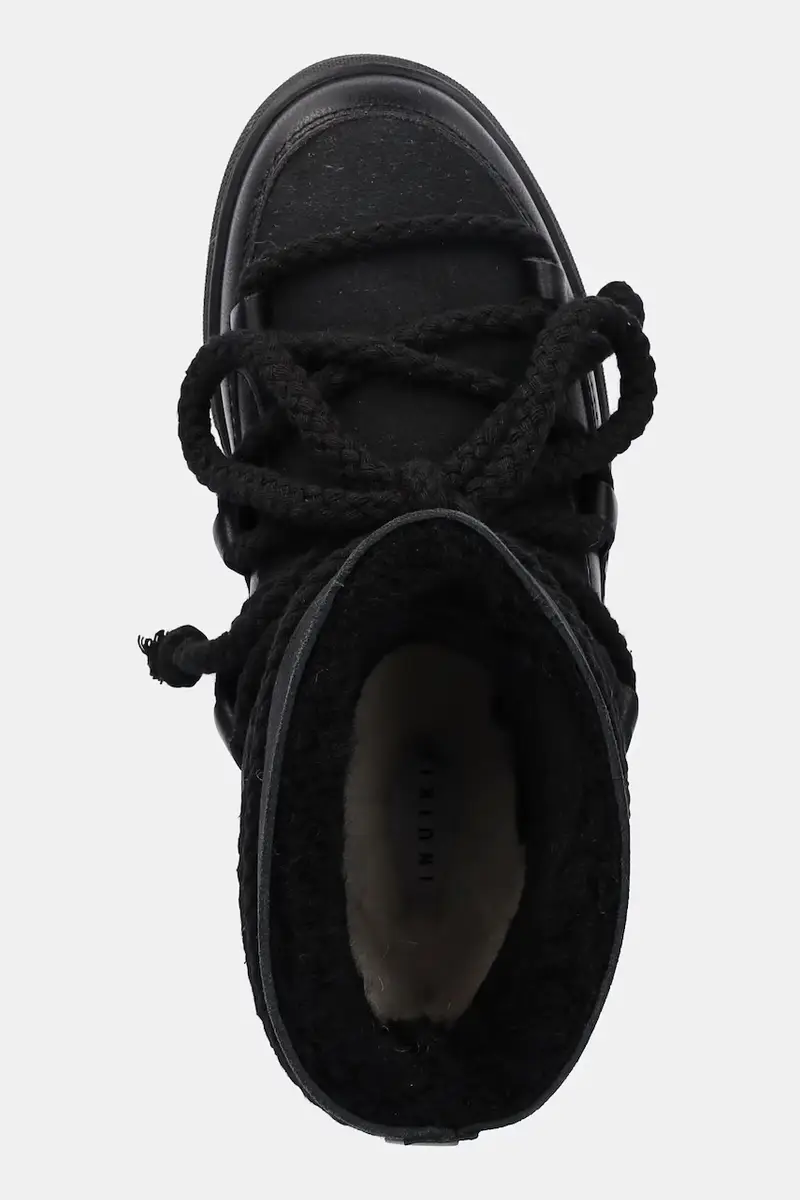 stivali da neve in pelle CLASSIC Nero miniatura 4