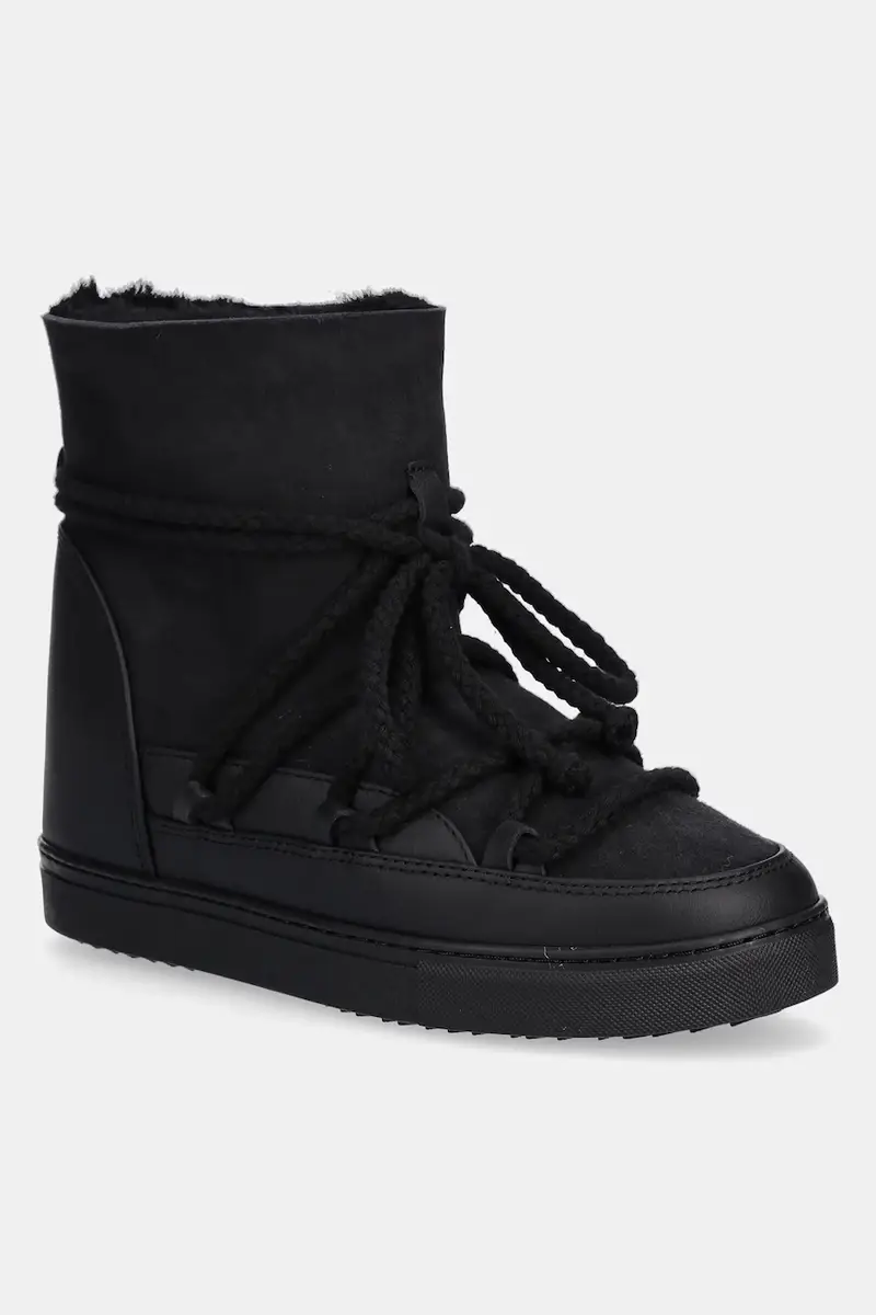 stivali da neve in pelle Classic Wedge colore nero 1001.004.0042.000