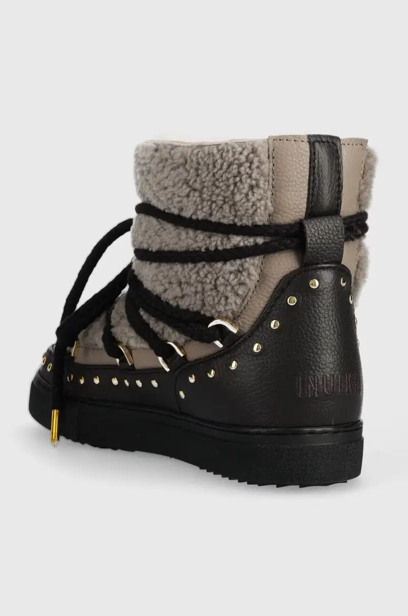 stivali da neve in pelle CURLY ROCK 75102-076 Marrone miniatura 3