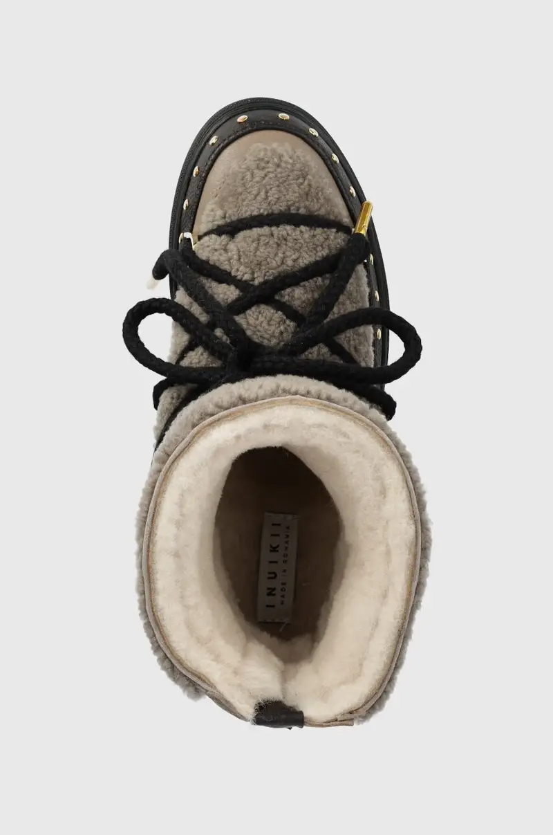 stivali da neve in pelle CURLY ROCK 75102-076 Marrone miniatura 4