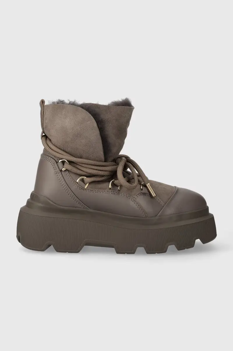 stivali da neve in pelle Endurance Trekking 75202-112 Marrone miniatura 4