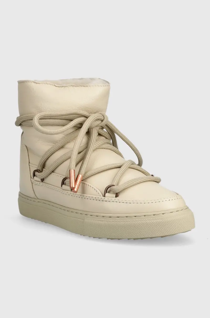 stivali da neve in pelle FULL LEATHER 75202-087 Beige miniatura 2