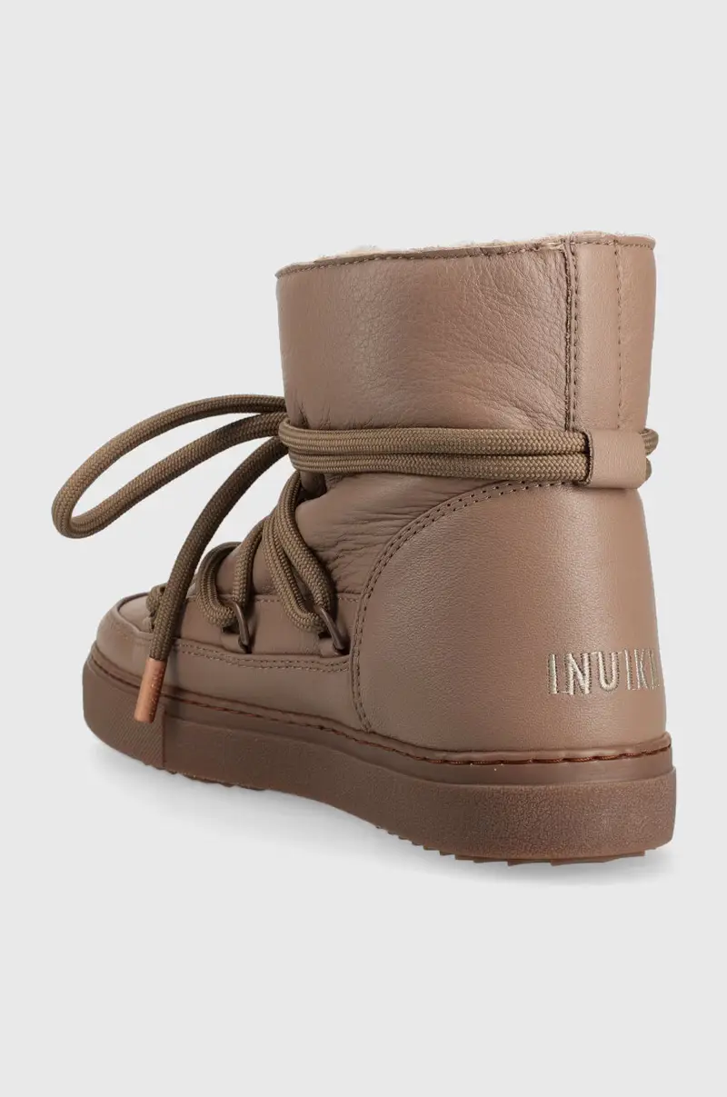 stivali da neve in pelle FULL LEATHER 75202-087 Marrone miniatura 3