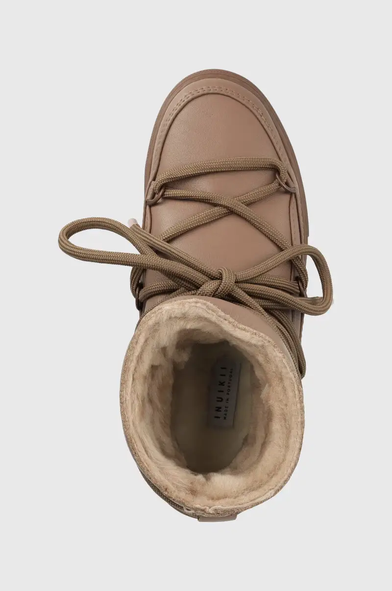 stivali da neve in pelle FULL LEATHER 75202-087 Marrone miniatura 4