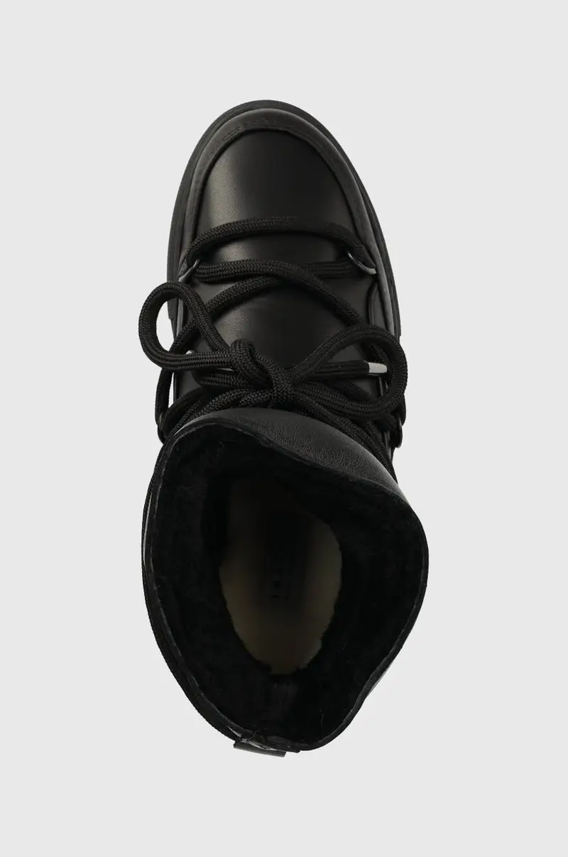 stivali da neve in pelle FULL LEATHER WEDGE 75203-087 Nero miniatura 4