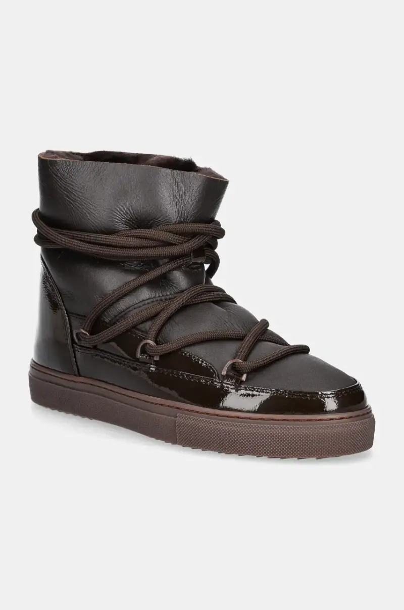 stivali da neve in pelle Gloss colore marrone 75202-007