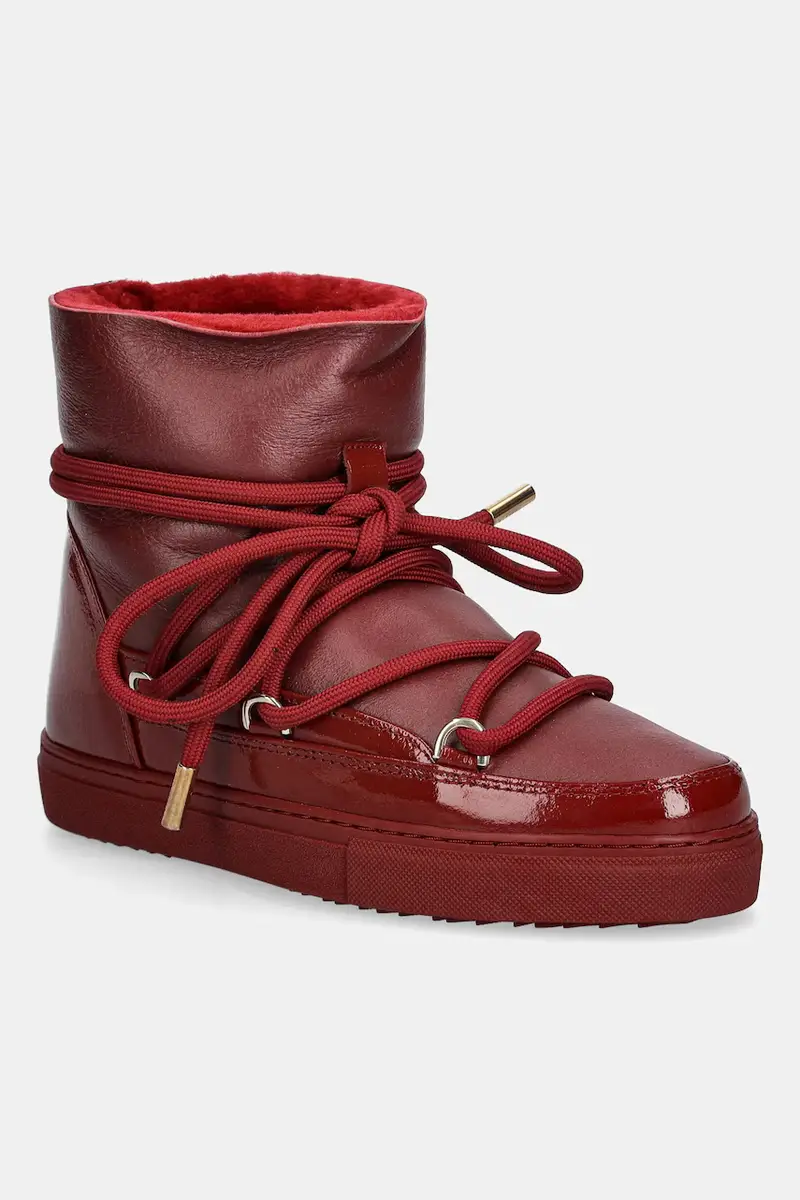 stivali da neve in pelle Gloss colore rosso 1001.003.0131.550