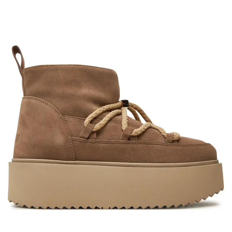 Stivali da neve Inuikii Classic Low Platform 75204-004 Beige