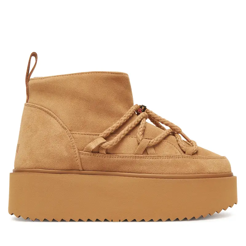 Stivali da neve Inuikii Classic Low Platform 75204-004 Beige