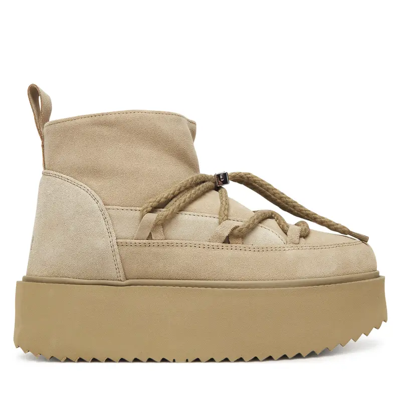 Stivali da neve Inuikii Classic Low Platform 75204-004 Beige