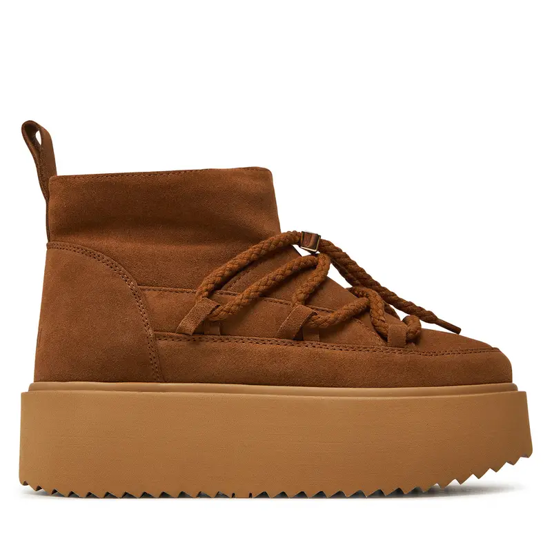 Stivali da neve Inuikii Classic Low Platform 75204-004 Marrone