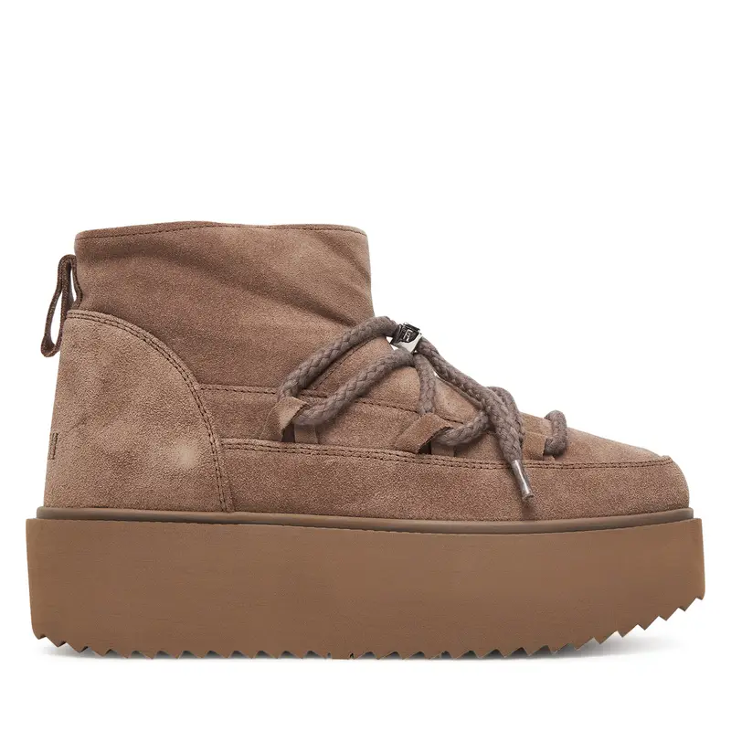 Stivali da neve Inuikii Classic Low Platform 75204-004 Marrone