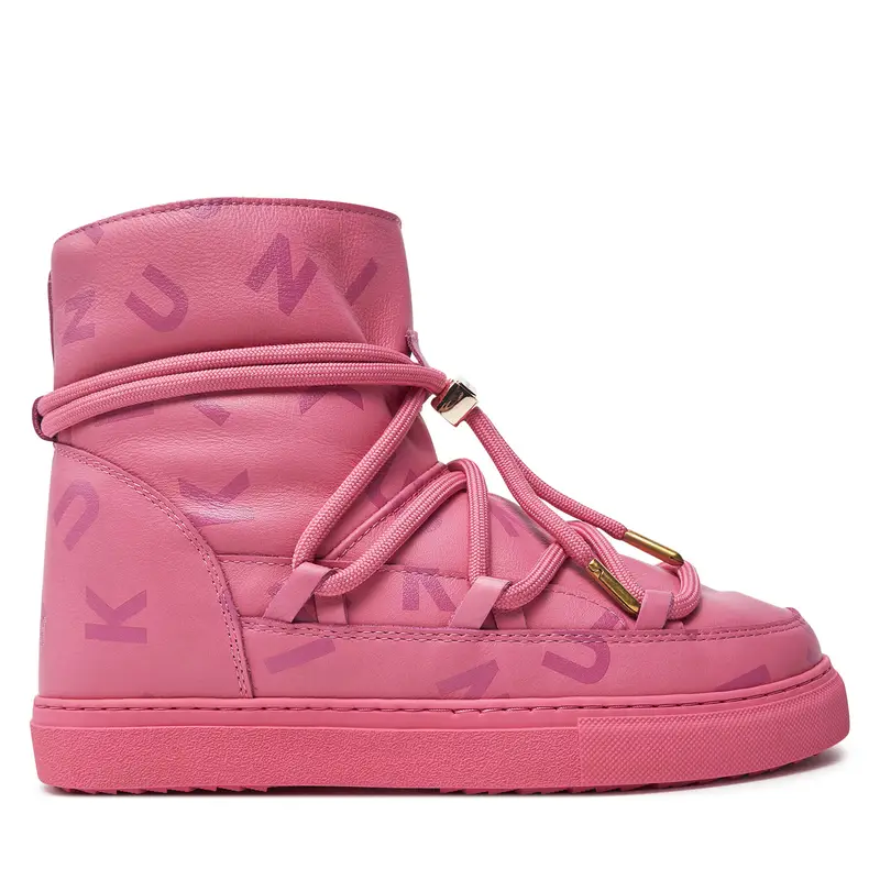 Stivali da neve Inuikii Full Leather Print 65202-088 Rosa