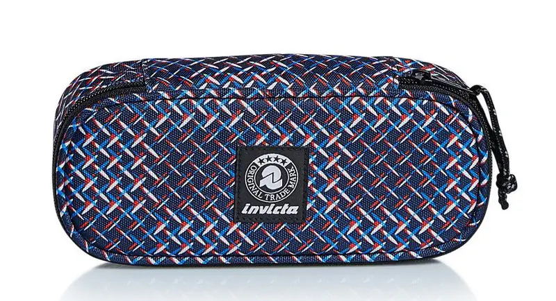 Astuccio Invicta Lip Pencil Bag Grid