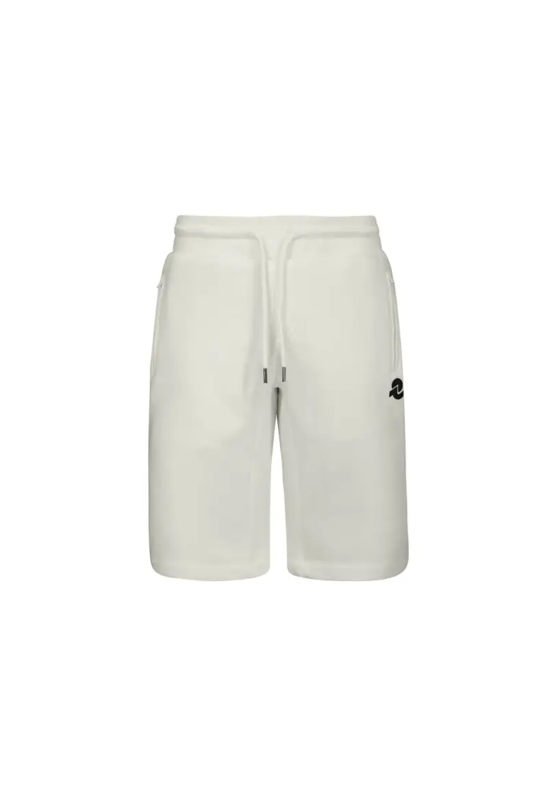 Bermuda in felpa - S / Bianco