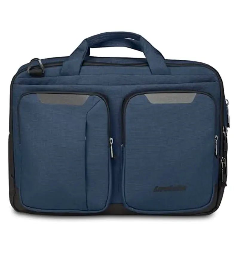 Invicta Borsa da Lavoro PLIANT, Blu, Borsa multiscomparto organizzata internamente con tasche rivestite in tessuto antigraffio, Scomparto Porta PC, Viaggio e Tempo Libero