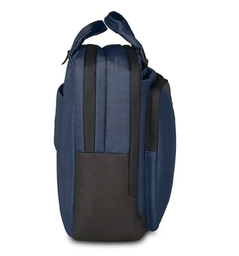 Invicta Borsa da Lavoro PLIANT, Blu, Borsa multiscomparto organizzata internamente con tasche rivestite in tessuto antigraffio, Scomparto Porta PC, Viaggio e Tempo Libero miniatura 3