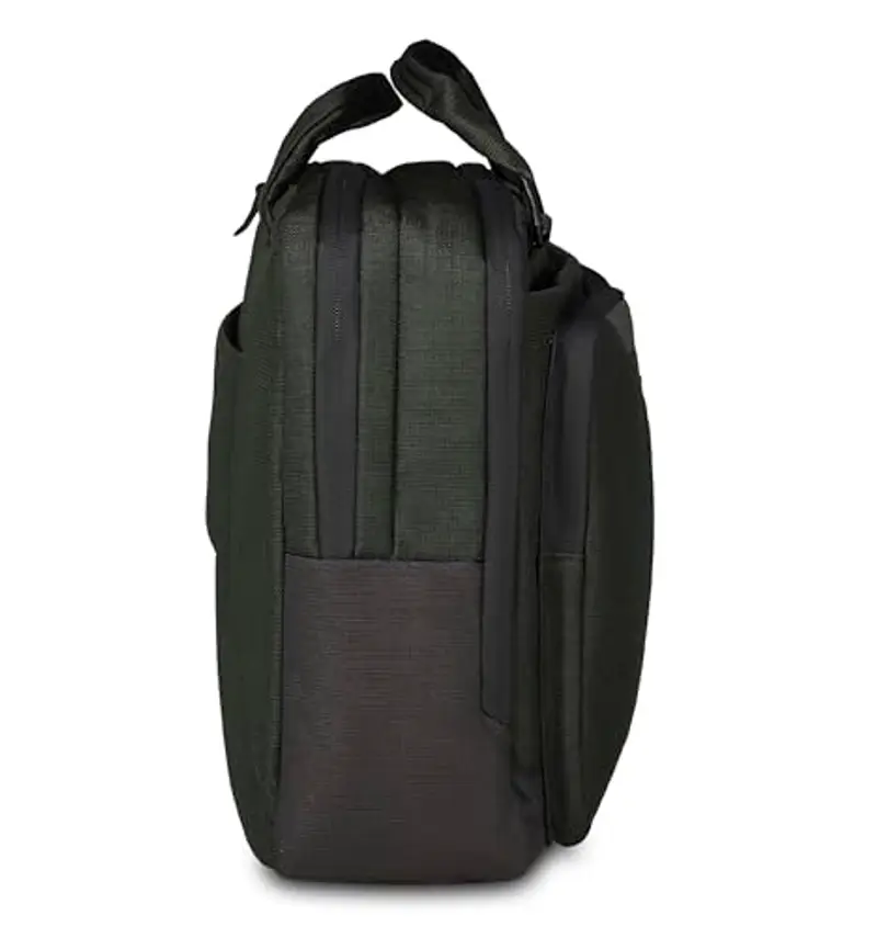 Invicta Borsa da Lavoro PLIANT, Verde, Borsa multiscomparto organizzata internamente con tasche rivestite in tessuto miniatura 3