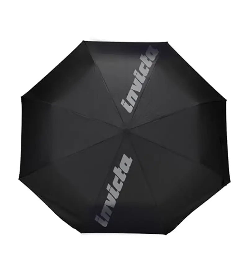 INVICTA Ombrello IRZIG Work and Tavel, Nero, Pieghevole Con Apertura e Chiusura Automatica, Asta in Metallo, Viaggio e Tempo Libero miniatura 3