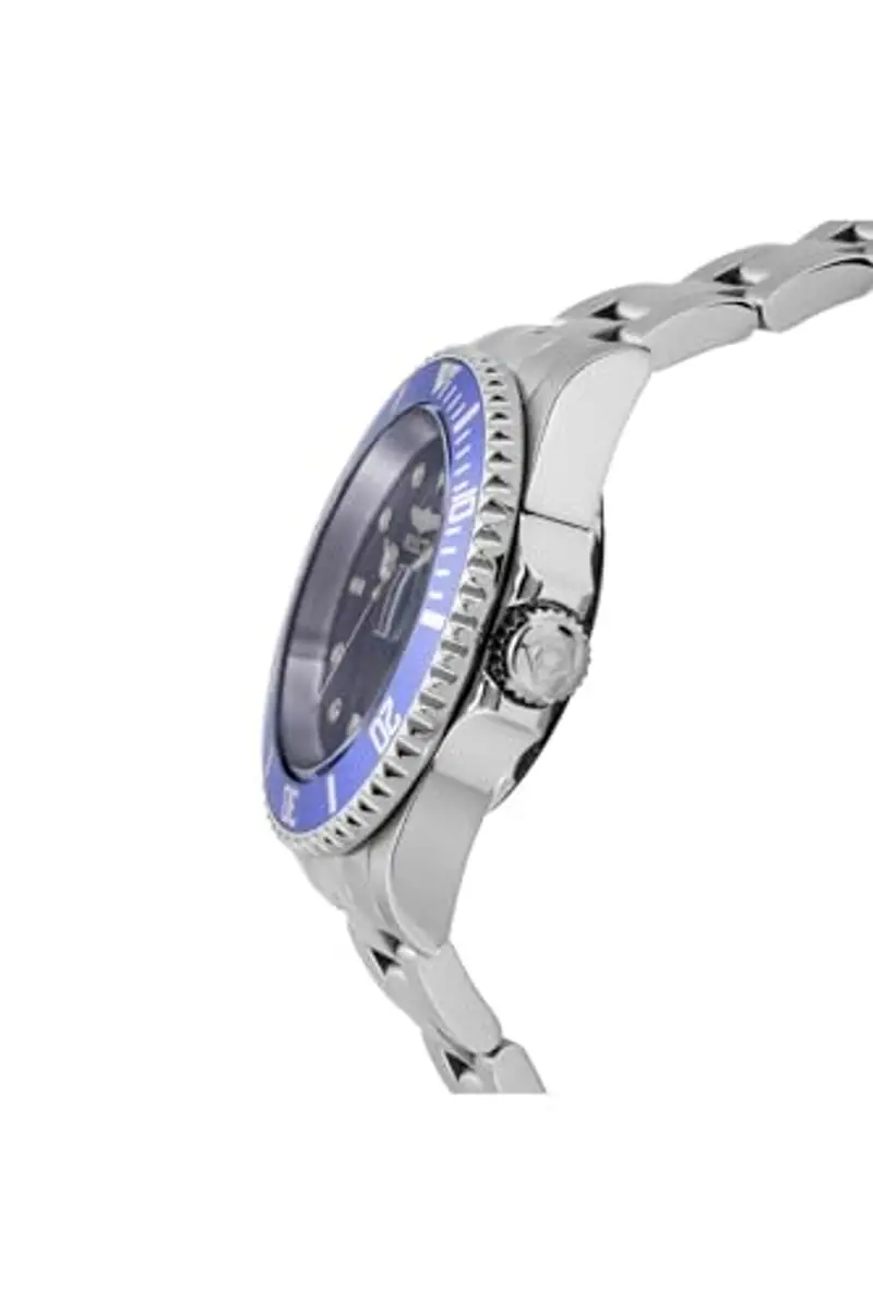 Invicta Pro Diver Orologio da Uomo in acciaio inossidabile con movimento Automatico - 40mm, Blu/Argento miniatura 3