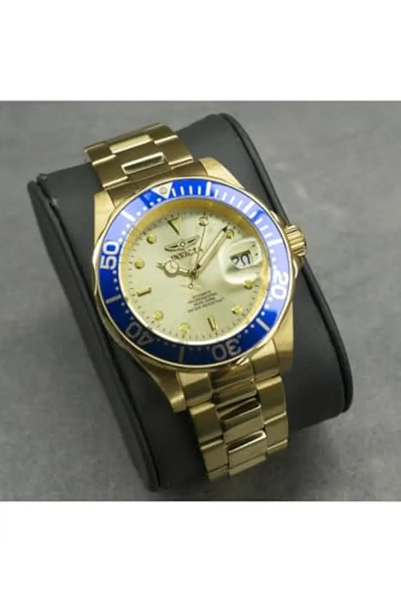 Invicta Pro Diver Orologio da Uomo in acciaio inossidabile con movimento Automatico - 40mm, Nero/Argento miniatura 2