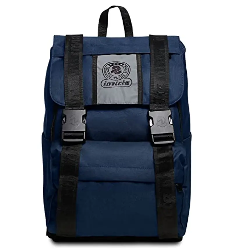 Invicta Square Backpack Bp Grs Invicta Ecommerce Project JollyZaino Blu, Taglia unica
