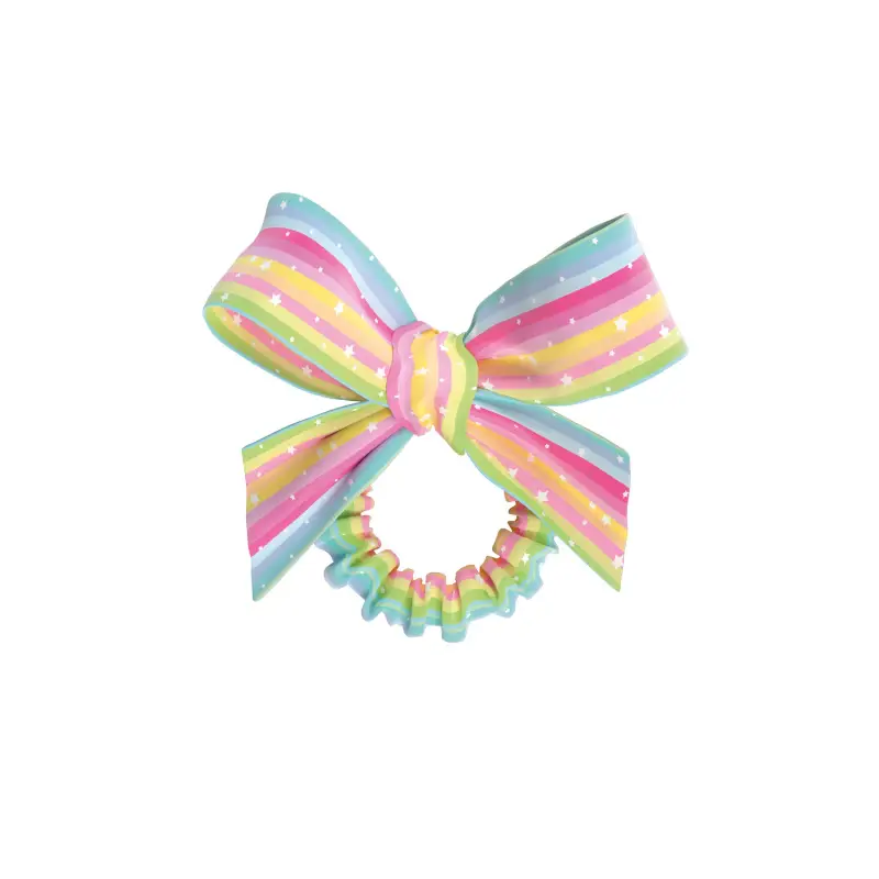 Accessori Kids Slim Sprunchie Bow Rainbow - Elastici per capelli miniatura 2