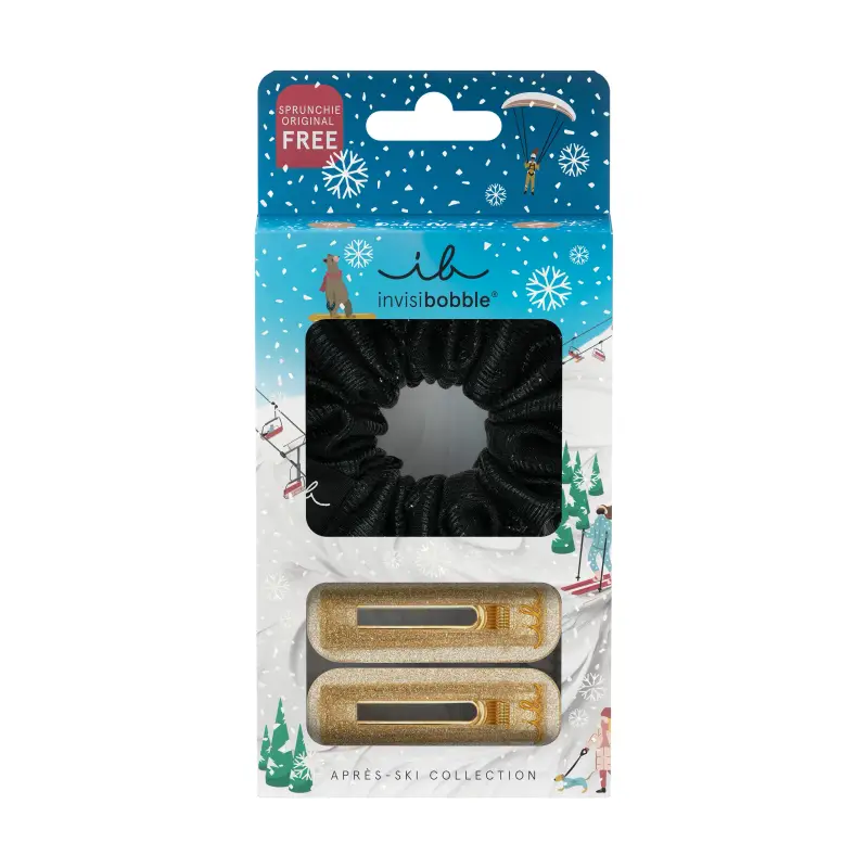 Accessori Set Après-Ski Date Night - Elastici per capelli,Fermagli e mollette