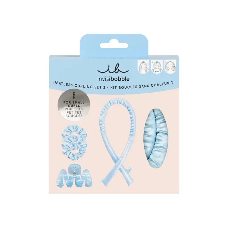 Accessori SET Baby Curl S - Azzurro - Elastici per capelli,Fermagli e mollette