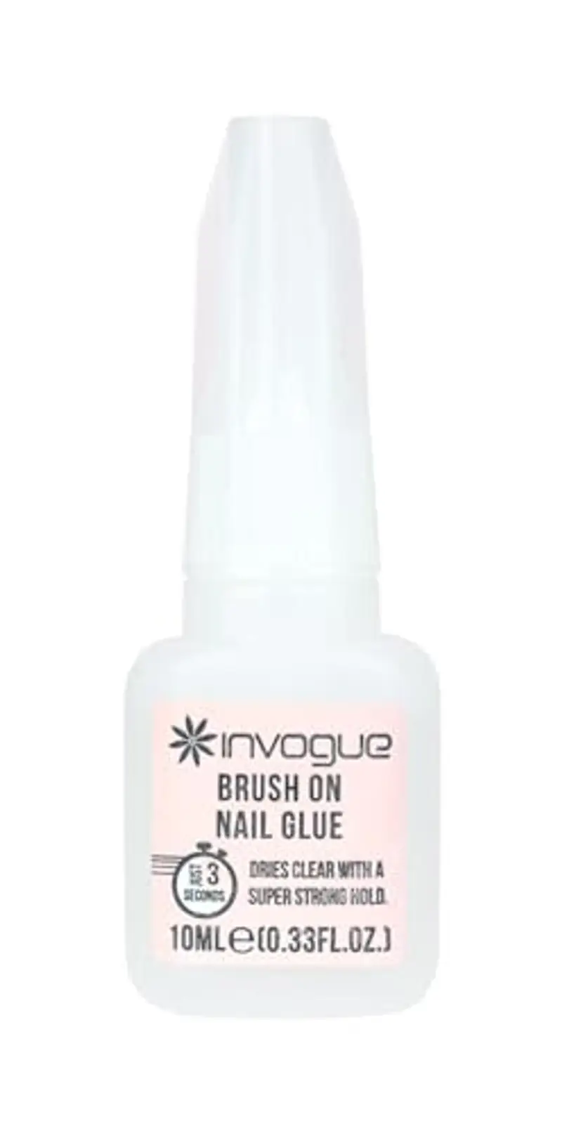 Invogue Colla per Unghie con Pennello, 10 ml miniatura 2