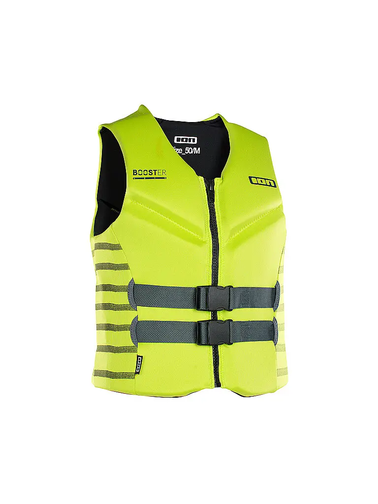Booster Vest 50N con zip frontale unisex giallo | 140