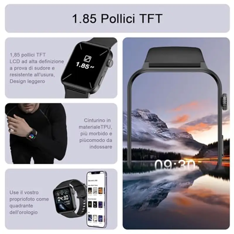 IOWODO Smartwatch Donna 1597232 miniatura 2