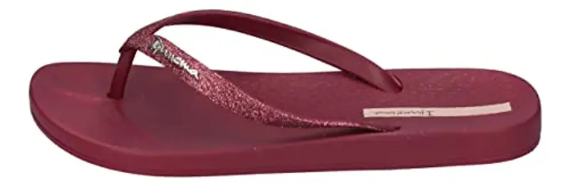 Ipanema Anat Lolita Fem, Infradito Donna, Rosso Glitterato, 42.5 EU miniatura 2